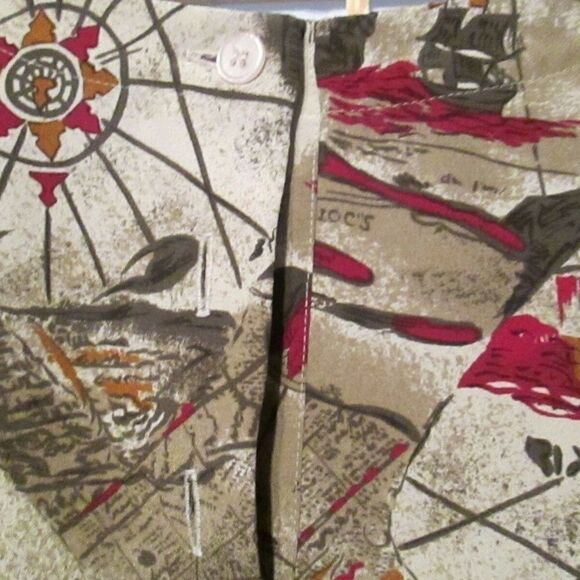 Rena Rowan For Saville Nautical Blouse Sz 12 - Picture 4 of 6